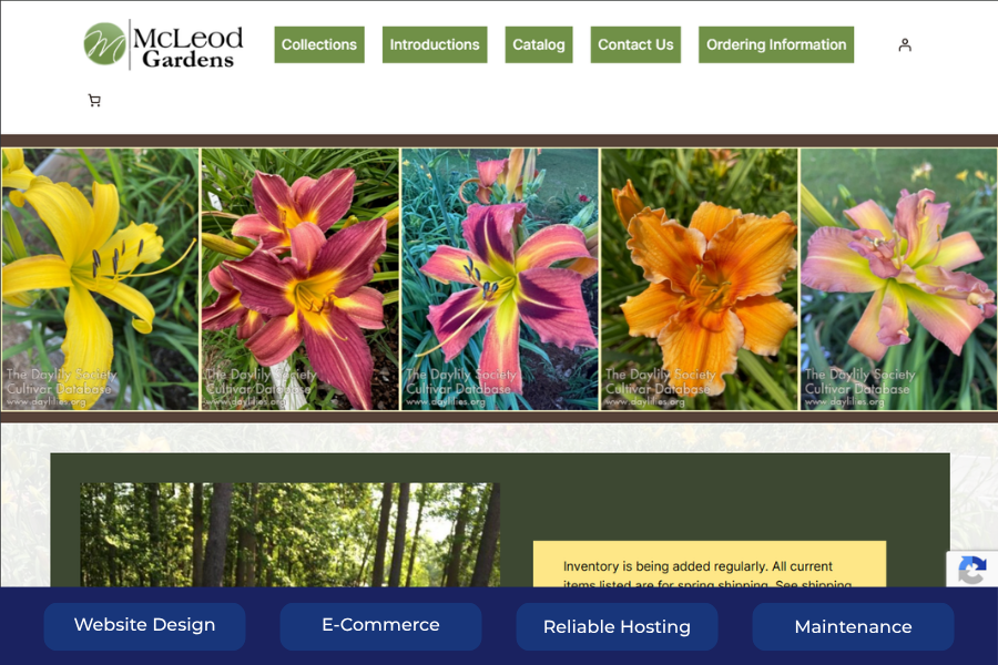 McLeod Garden Website